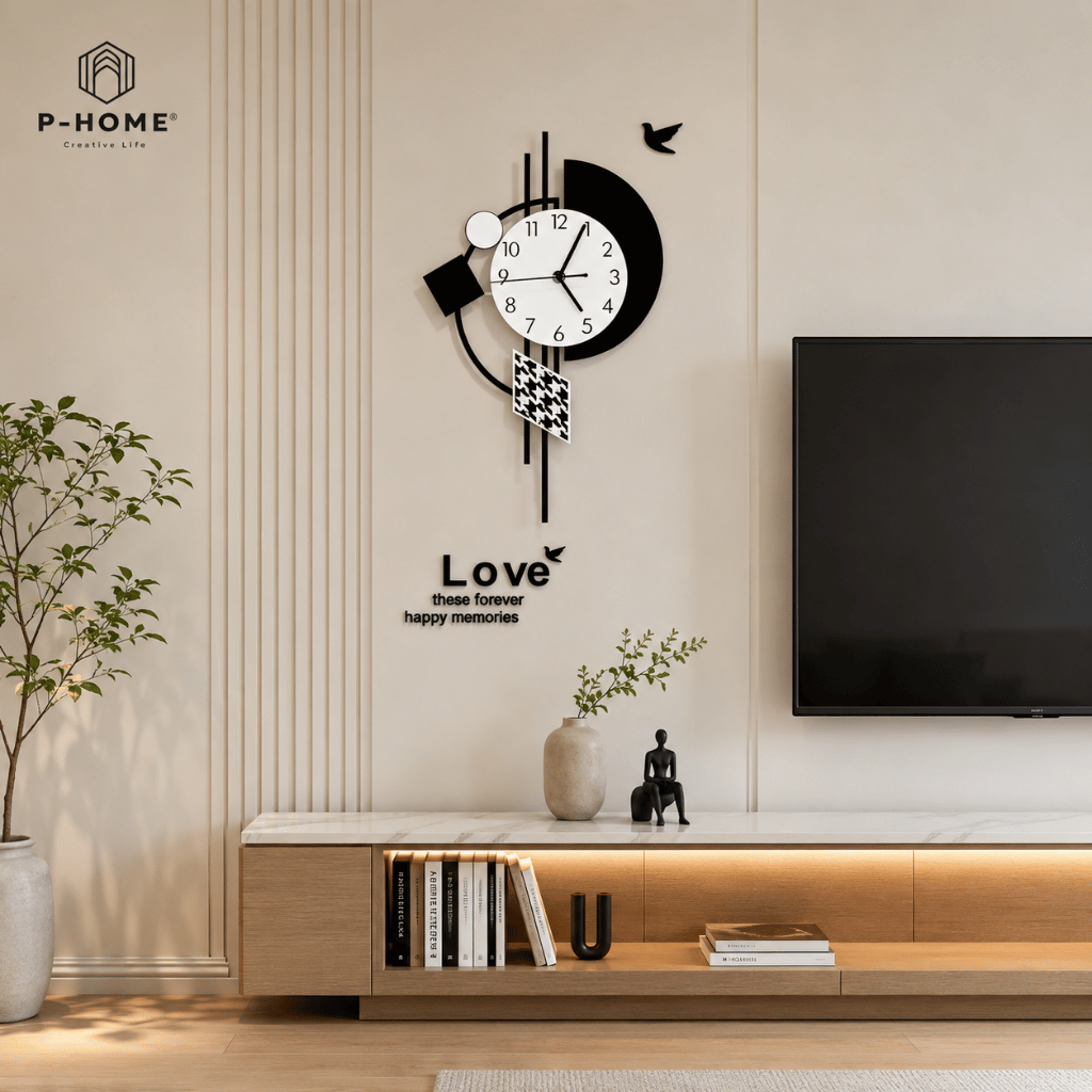 Đồng hồ treo tường cao cấp CL064 - quà tặng doanh nghiệp