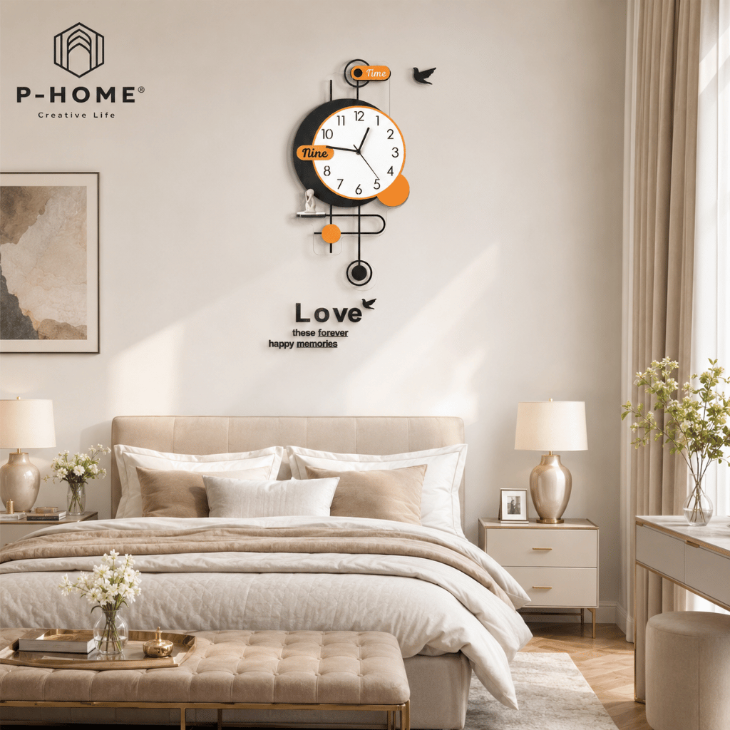 Đồng hồ trang trí CL055 quà tặng tân gia nhà mới