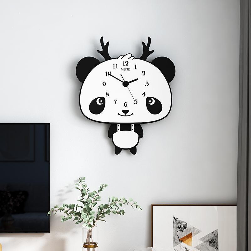 Đồng hồ trang trí phòng ngủ cho bé CL037- gấu cute