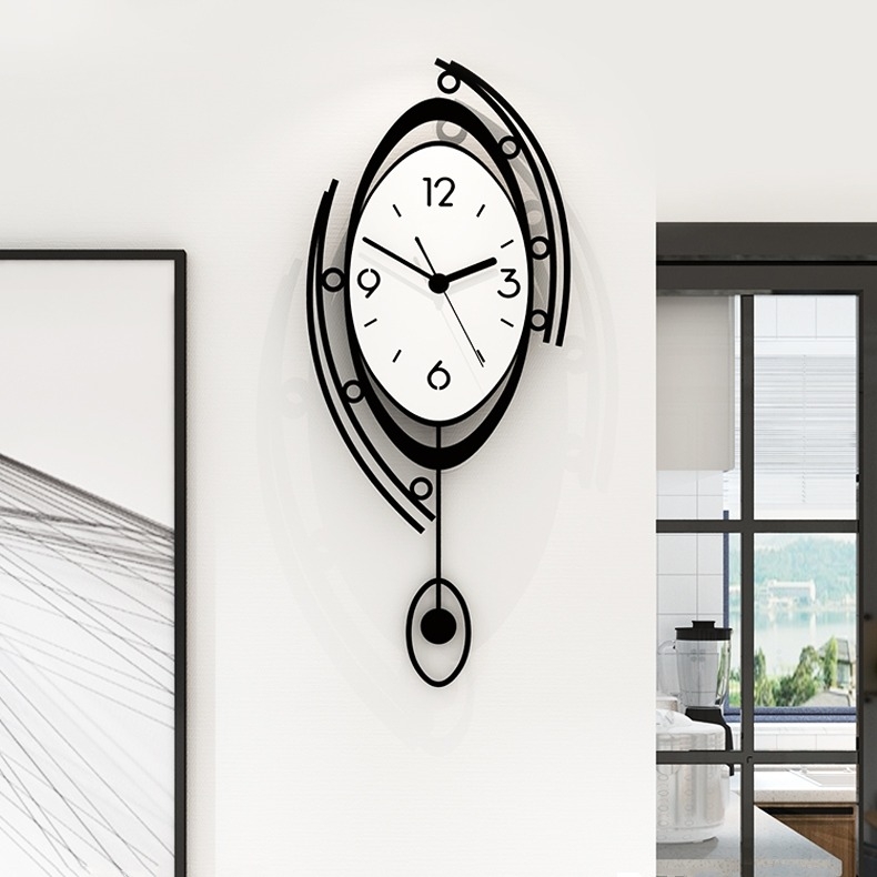 Đồng hồ trang trí đẹp CL052 trang trí phòng khách hiện đại