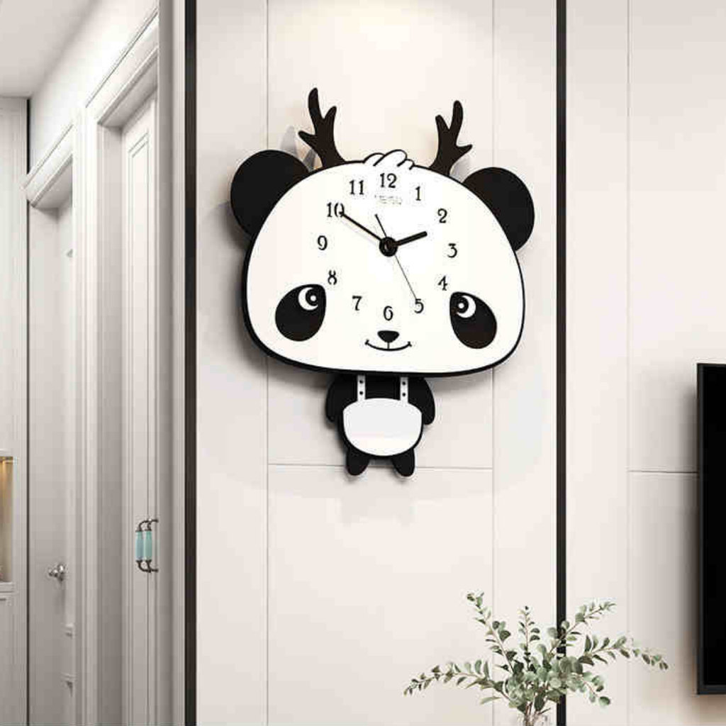 Đồng hồ trang trí phòng ngủ cho bé CL037- gấu cute