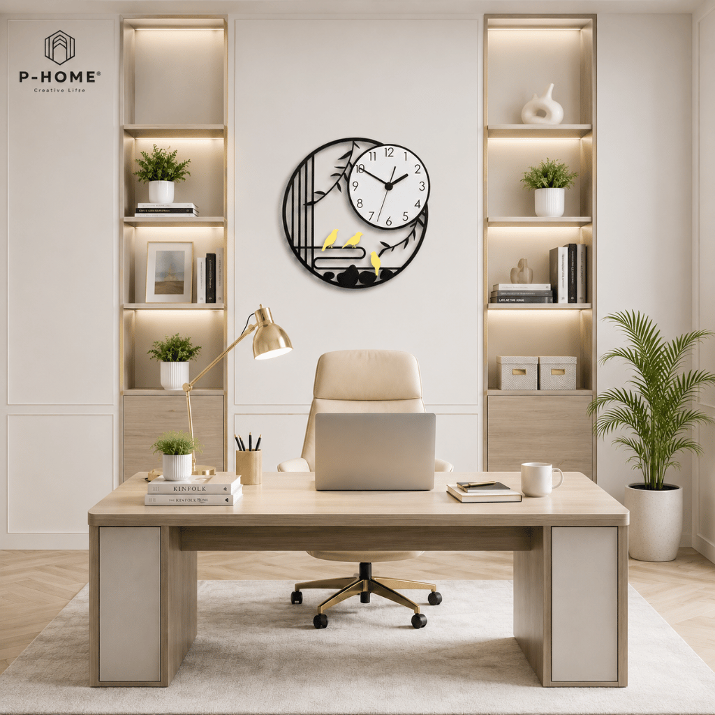 Đồng hồ treo tường Decor CL035 sang trọng cho không gian