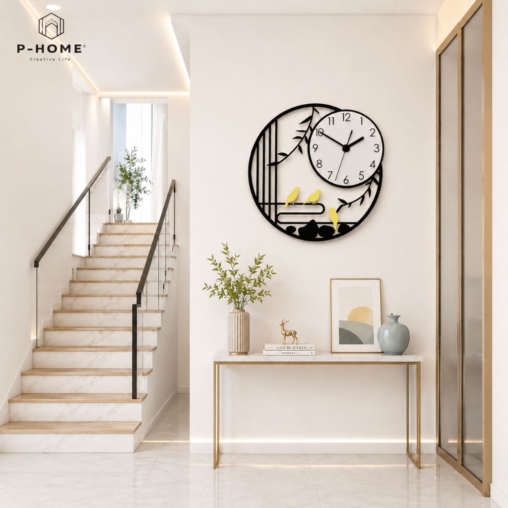 Đồng hồ treo tường Decor CL035 sang trọng cho không gian