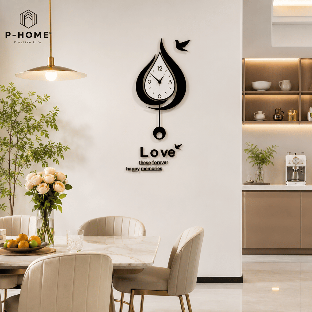 Đồng hồ treo tường giá rẻ CL011 - sang trọng và tinh tế