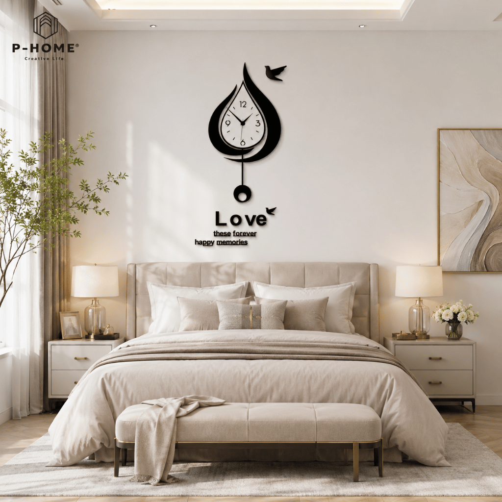 Đồng hồ treo tường giá rẻ CL011 - sang trọng và tinh tế