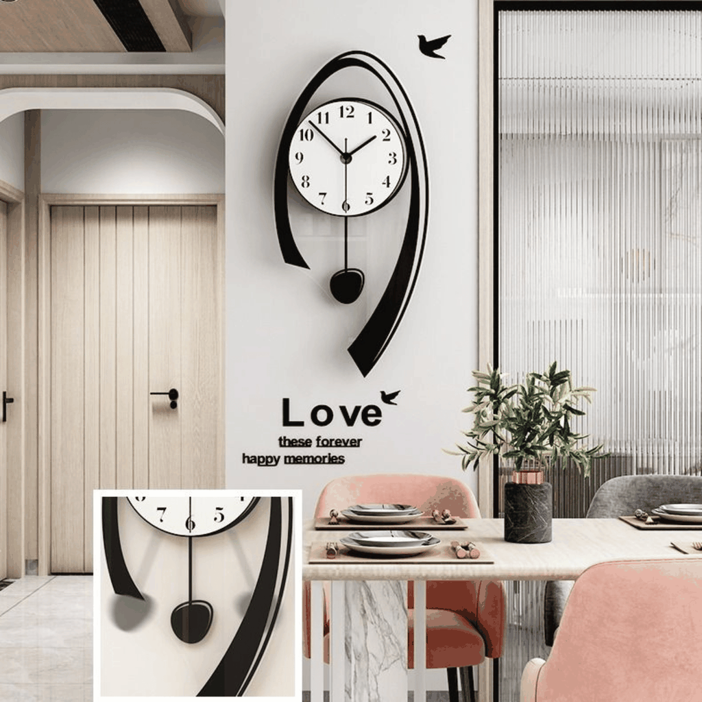 Đồng hồ treo tường quả lắc CL009 - sang trọng và tinh tế