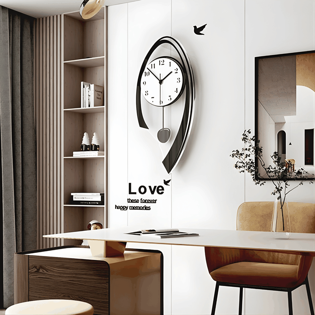 Đồng hồ treo tường quả lắc CL009 - sang trọng và tinh tế