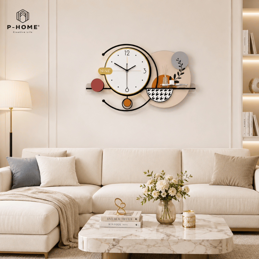 Đồng Hồ Treo Tường Quả Lắc CL090