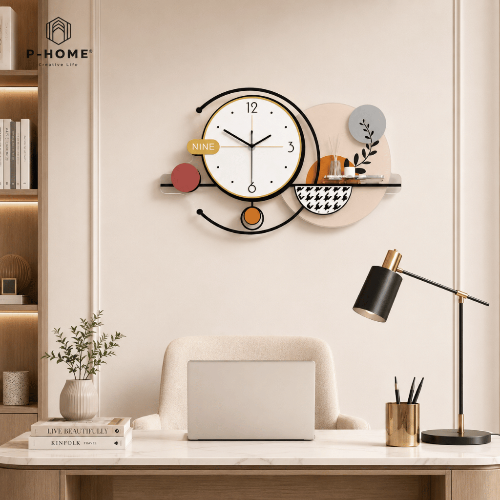 Đồng Hồ Treo Tường Quả Lắc CL090