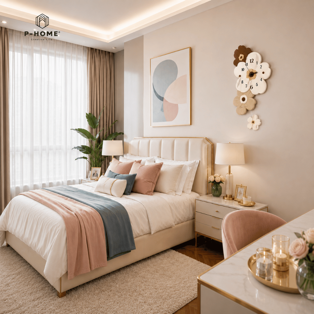Đồng Hồ Treo Tường Quả Lắc CL102 Trang Trí Nhà