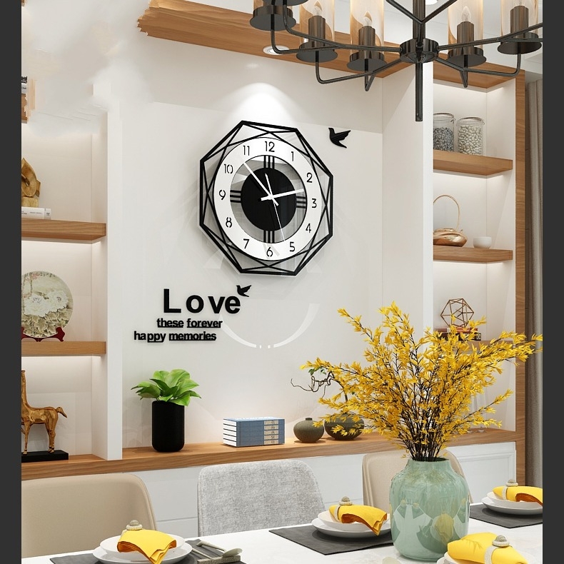 Đồng hồ treo tường trang trí CL002 - sang trọng và hiện đại