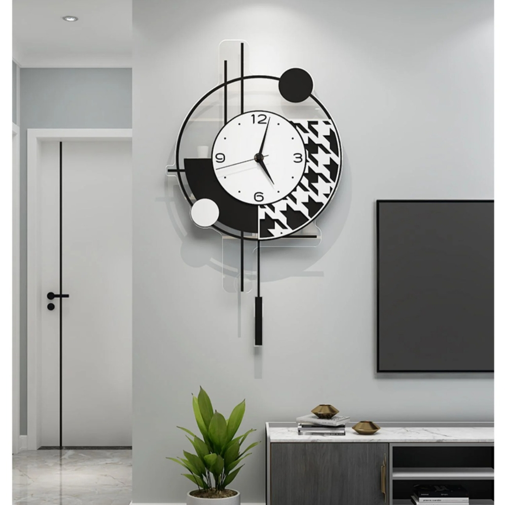 Đồng hồ trang trí tường CL066 trang trí phòng khách