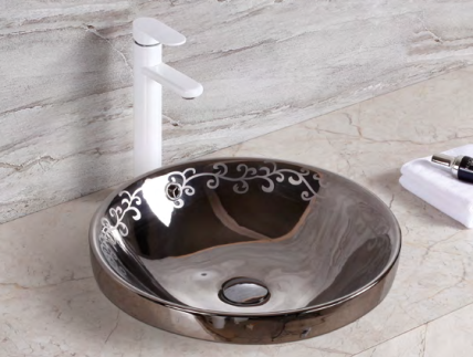 CHẬU RỬA MẶT LAVABO - CHẬU RỬA MẶT LAVABO SỨ TRÁNG MEN - 334