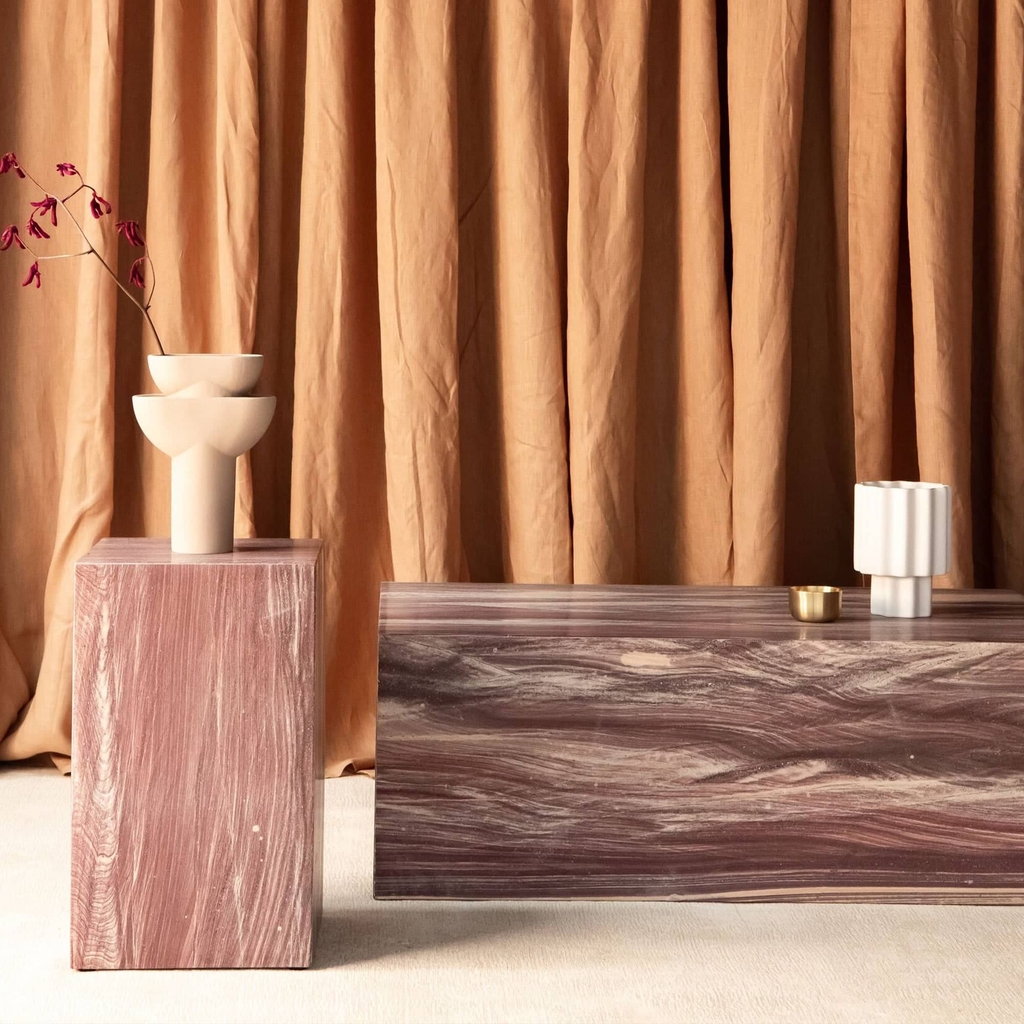 GIẢM 70% - THANH LÝ - BÀN XUẤT KHẨU SẢN XUẤT DƯ - SALE09 - TÍM CÁT SANDSTONE