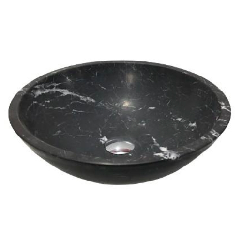 NATURAL STONE BATHROOM BASIN - ITALY BLACK - BST03A
