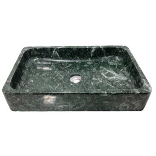 NATURAL BATHROOM BASIN - INDIA GREEN RECTANGLE BASIN - BST60A