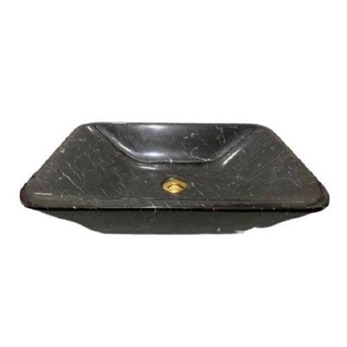 NATURAL STONE BATHROOM BASIN - ITALY BLACK - BST53