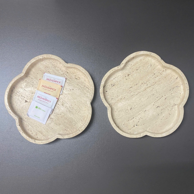 GIẢM 30% - KHAY ĐÁ TRAVERTINE XUẤT KHẨU - SẢN XUẤT DƯ