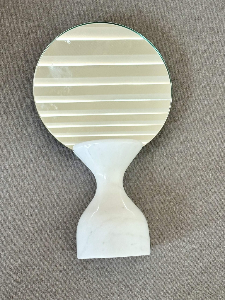 REAL MARBLE - MIRROR - EXSM05 - MILKY WHITE