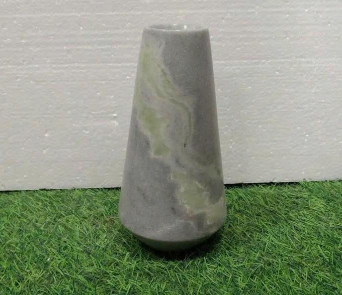 [HN] GIẢM 20% - BÌNH HOA ĐÁ TỰ NHIÊN TRANG TRÍ/CẮM HOA - SALE38 - XANH ONYX