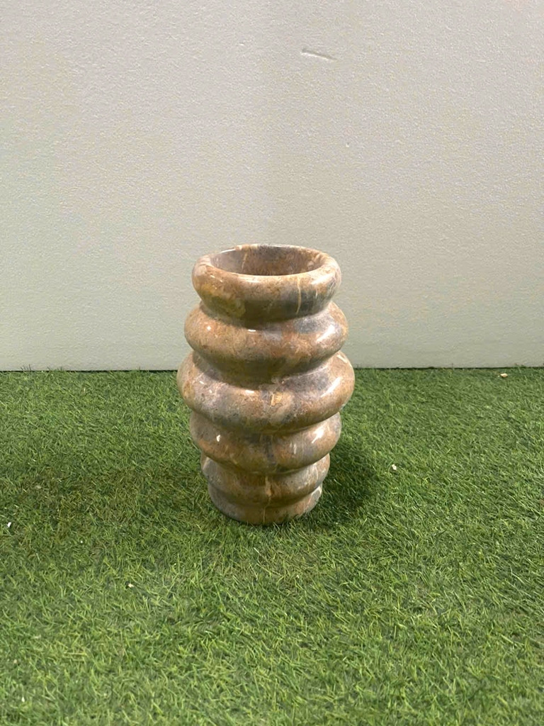 [HN] GIẢM 50% - BÌNH HOA ĐÁ TỰ NHIÊN TRANG TRÍ/CẮM HOA - SALE43 - VÀNG TH