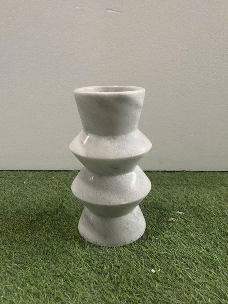 [HN] GIẢM 50% - BÌNH HOA ĐÁ TỰ NHIÊN TRANG TRÍ/CẮM HOA - SALE40 - XÁM NHẠT