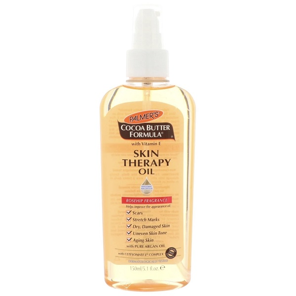 Dầu dưỡng, phục hồi da toàn thân Palmer’s Skin Therapy Oil Rosehip Fragrance with Pure Argan Oil 150ml