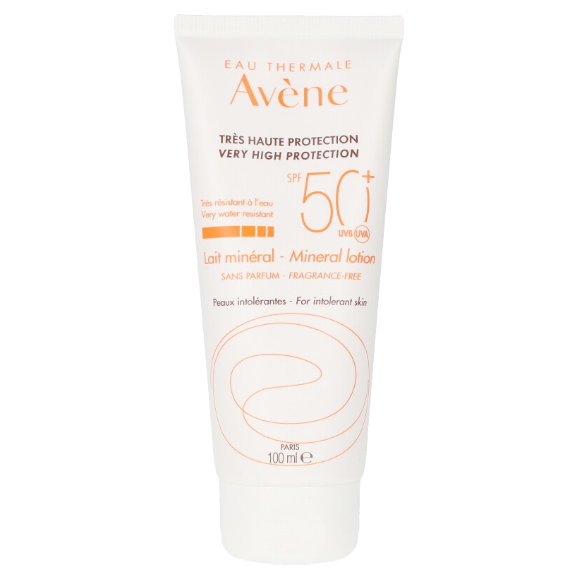 Kem chống nắng cho da kích ứng Avène Very High Protection Mineral Lotion SPF50+ 100ml