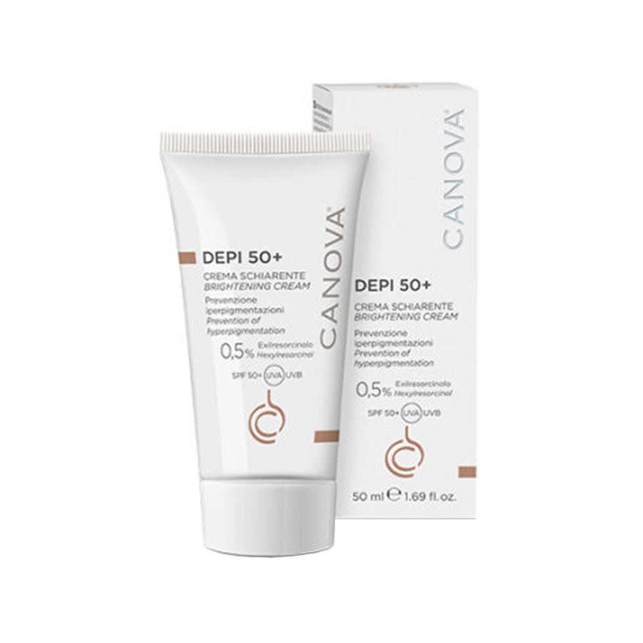 Kem mờ nám sáng da, chống nắng ban ngày Canova Depi 50+ 50ml