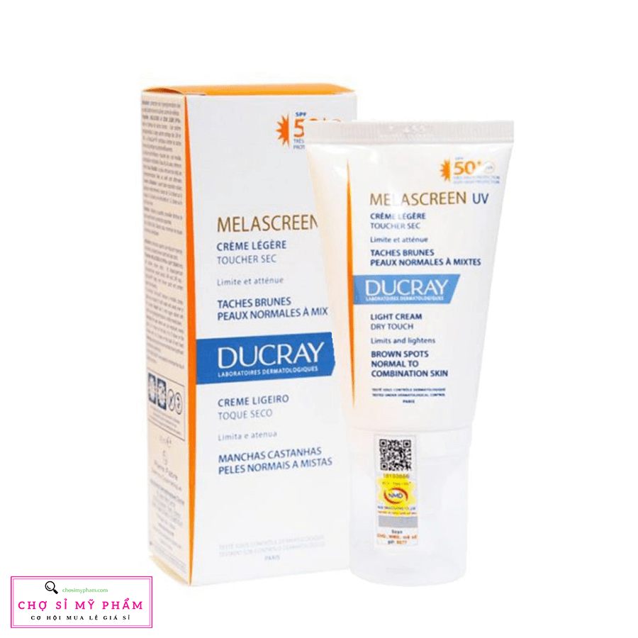 Kem Chống Nắng Chống Lão Hóa Ducray Melascreen UV Light Cream SPF50 40ml