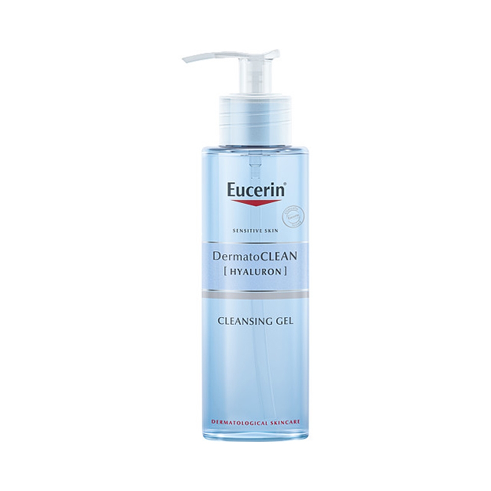 Sữa rửa mặt dành cho da nhạy cảm Eucerin DermatoClean Cleansing Gel 200ml