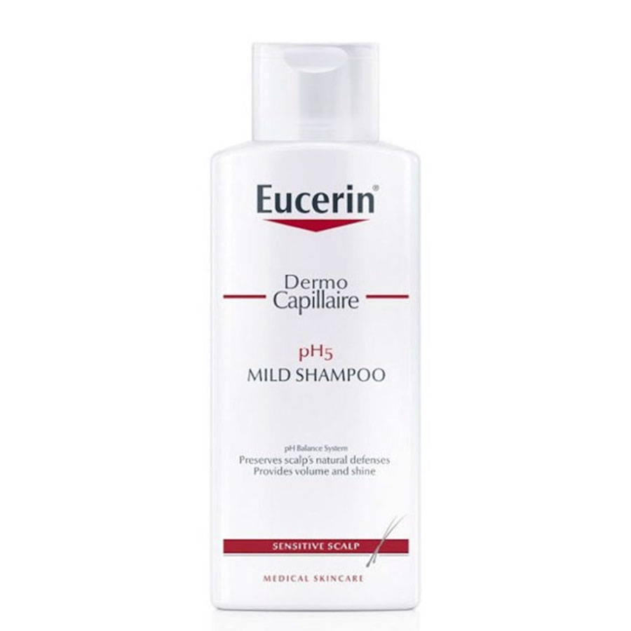 Dầu gội pH5, dành cho da nhạy cảm Eucerin pH5 Mild Shampoo 250ml