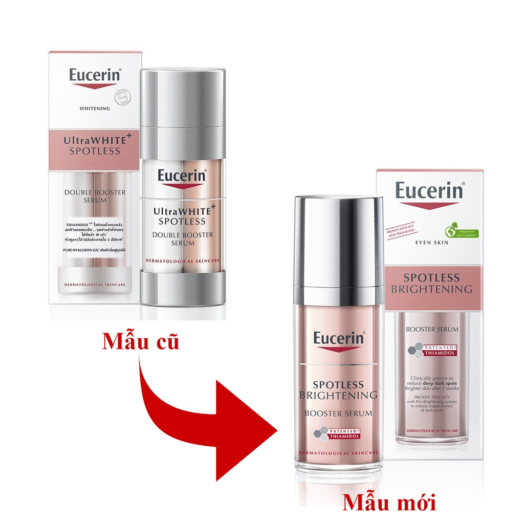 Tinh Chất Giảm Thâm Nám Và Dưỡng Trắng Da Eucerin Ultrawhite+ Spotless Double Booster Serum 30ml