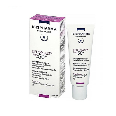 Kem phòng ngừa sẹo lồi, tăng sắc tố ISIS Pharma Keloplast Scars SPF 50+ 40ml