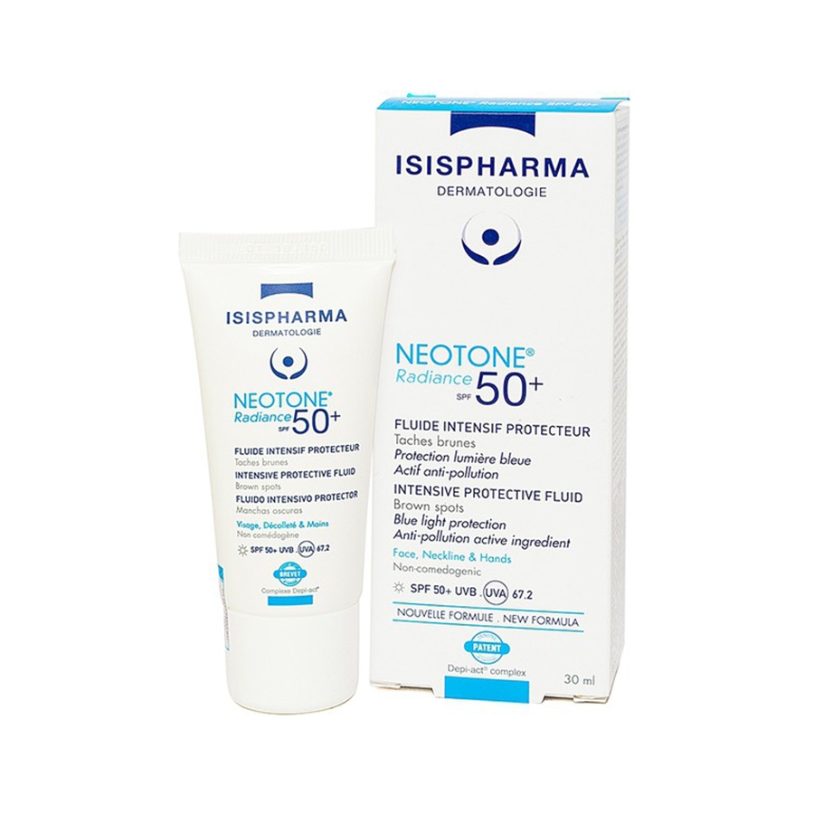 Kem hỗ trợ làm mờ nám da, chống nắng ISIS Pharma Neotone Radiance SPF50 30ml