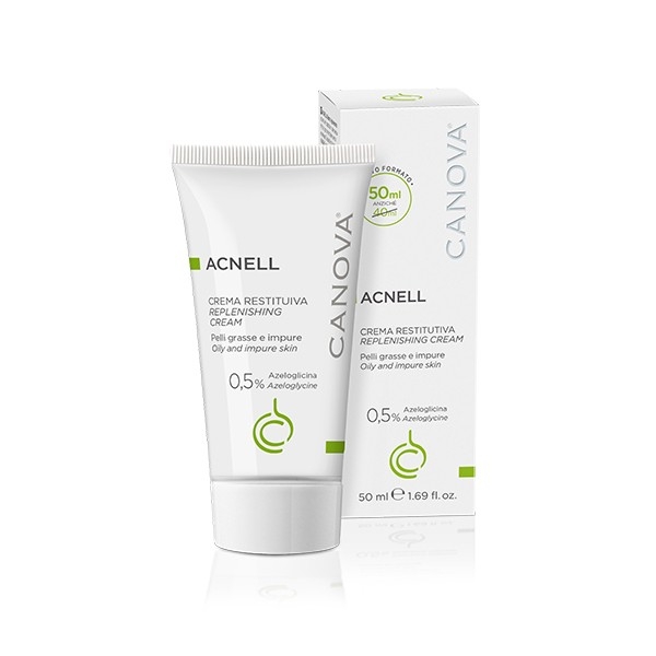 Kem giảm mụn ban đêm Canova Acnell Replenishing Cream 50ml