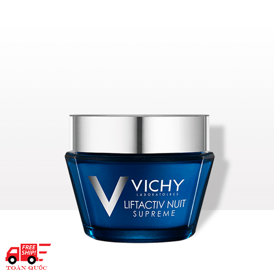 Kem Dưỡng Cải Thiện Nếp Nhăn Và Làm Săn Chắc Da Ban Đêm Vichy Liftactiv Ds Night Cream 50ml