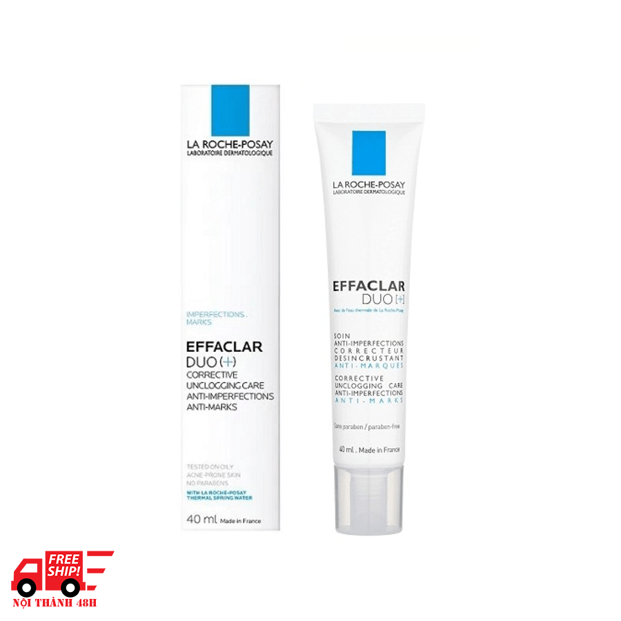 Kem Giảm Mụn, Ngừa Thâm Effaclar Duo+ La Roche Posay 40ml