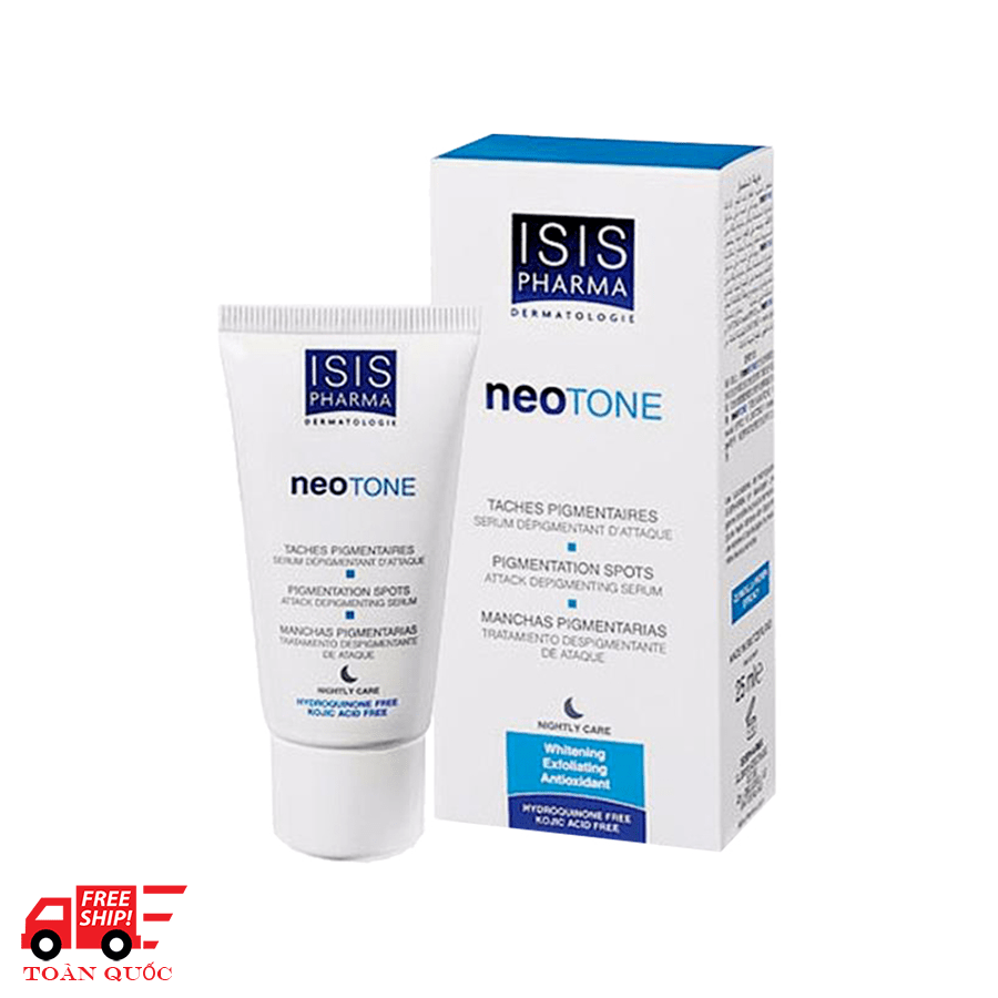 Kem hỗ trợ giảm nám da tàn nhang ISIS Pharma Neotone 25ml