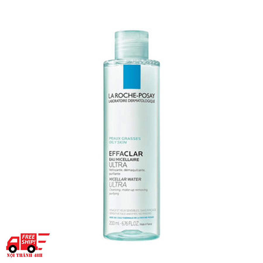 Nước Tẩy Trang cho da dầu mụn Micellar Water Ultra Oily La Roche Posay 200ml