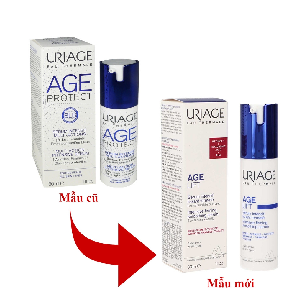 Serum chống lão hóa da chuyên biệt Uriage Sérum Intensif Multi-Actions 30ml