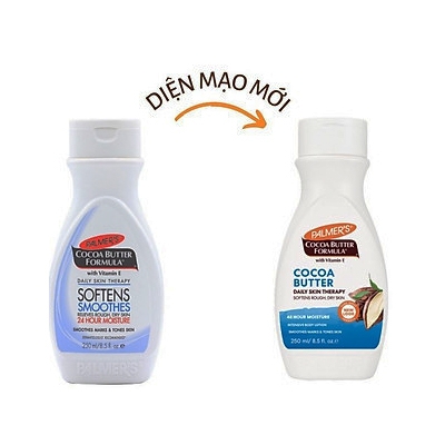 Sữa dưỡng thể mềm mịn cho da khô Palmer’s Daily Skin Therapy Softens Smoothes Relieves Rough, Dry Skin 250ml