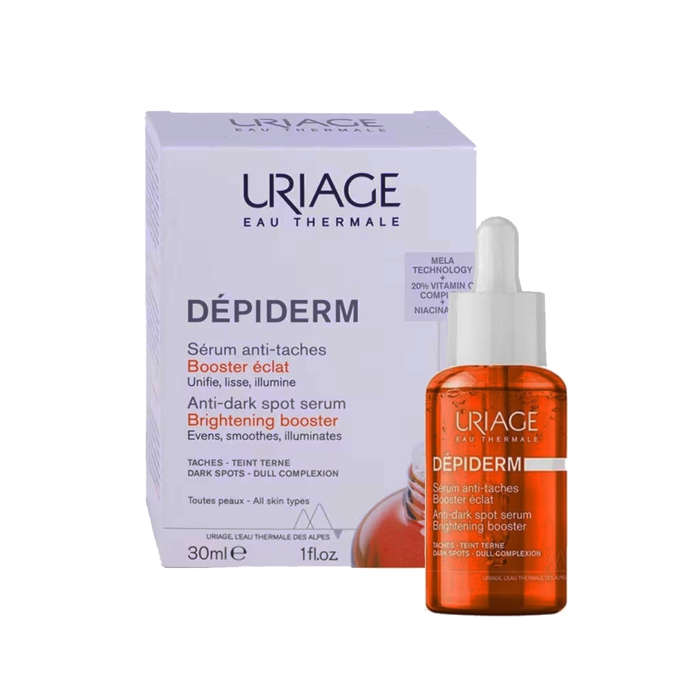 Serum Giảm Nám, Sạm Và Mờ Dấu Hiệu Lão Hóa Uriage Depiderm Anti-Taches Booster Eclat 30ml