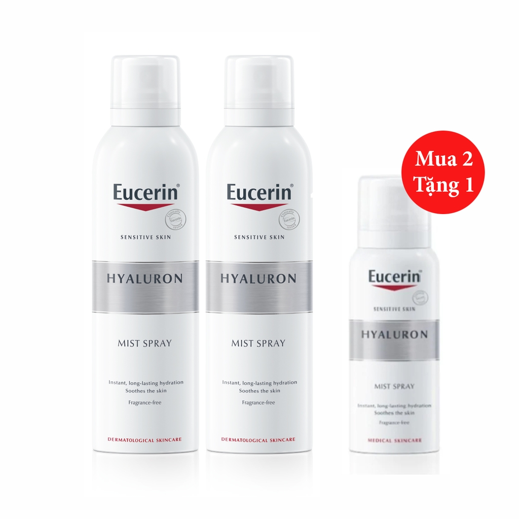 [Mua 2 tặng 1] Xịt dưỡng da Eucerin Aqua Porin Active Mist Spray 150ml