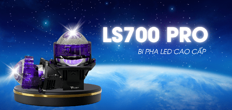 Bi Led Pha Vislight LS700 Pro , Có Chíp Trợ Pha
