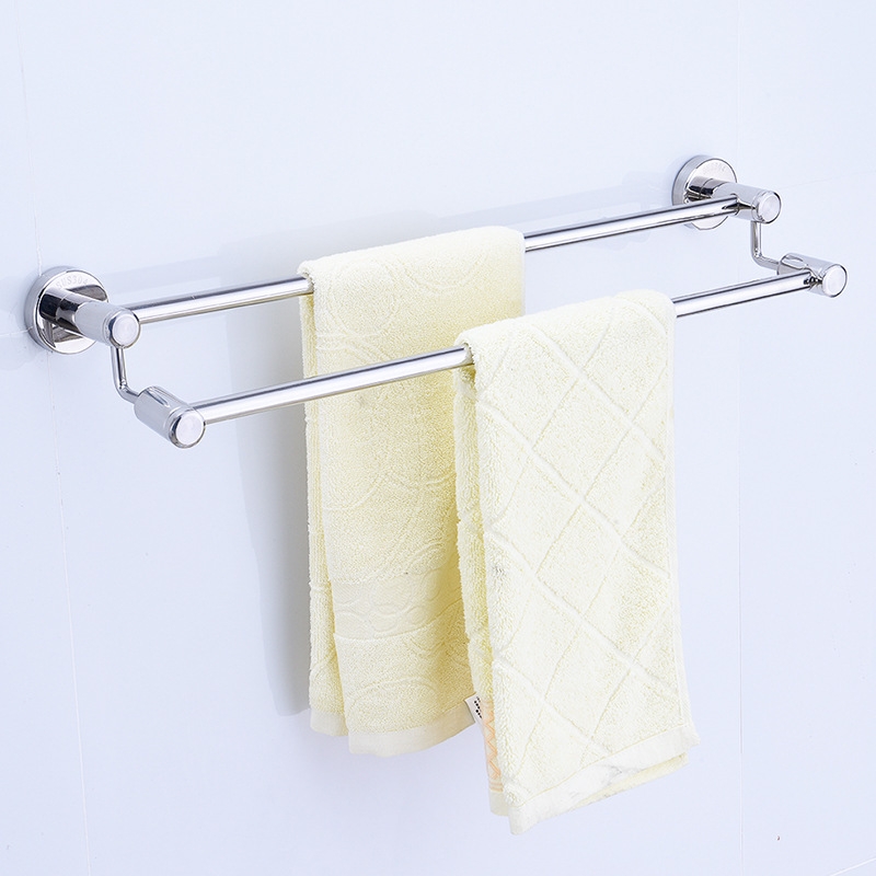 GIÁ TREO KHĂN ĐÔI NHÀ TẮM INOX 304 MỜ - LOẠI NHỎ VKN02