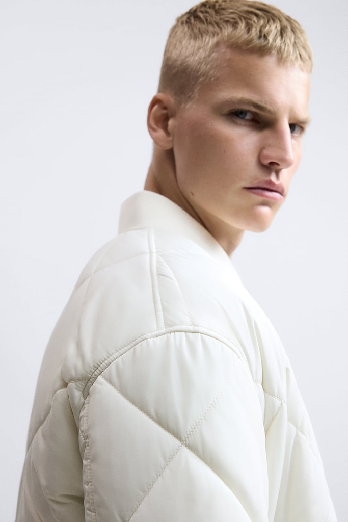 AK2438 Z.RA PADDED BOMBER JACKET