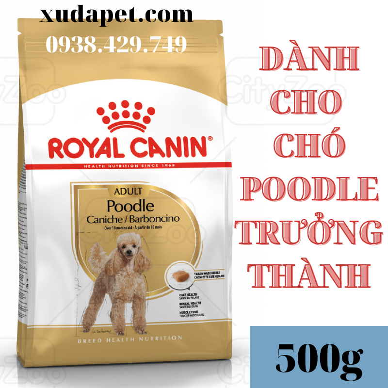 THỨC ĂN ROYAL CANIN POODLE ADULT dành riêng cho giống chó Poodle trên 10 tháng tuổi - SP000423 | Xudapet - Love your pets Thức Ăn Royal Canin Poodle Adult Dành Riêng Cho Giống Chó Poodle Trên 10 Tháng Tuổi - Sp000423 | Xudapet - Love Your Pets