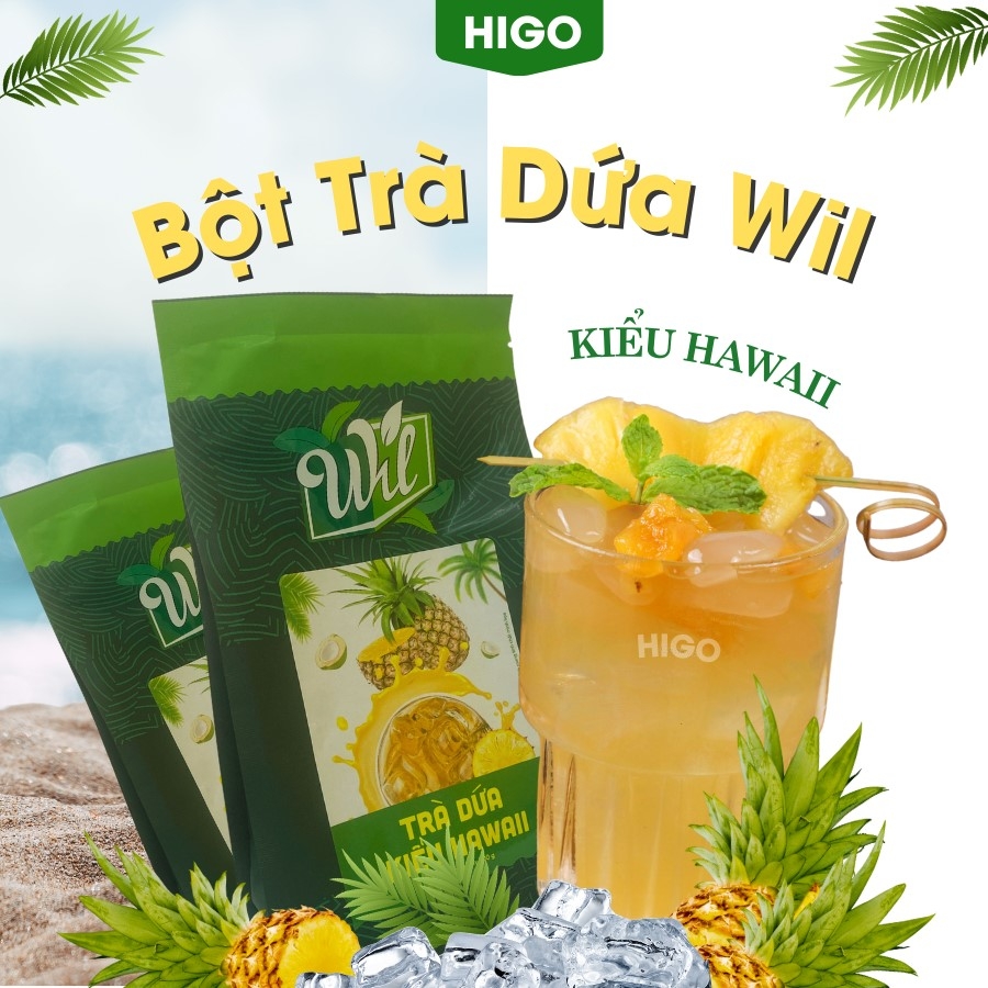 Bột Trà Hòa Tan Hương Dứa