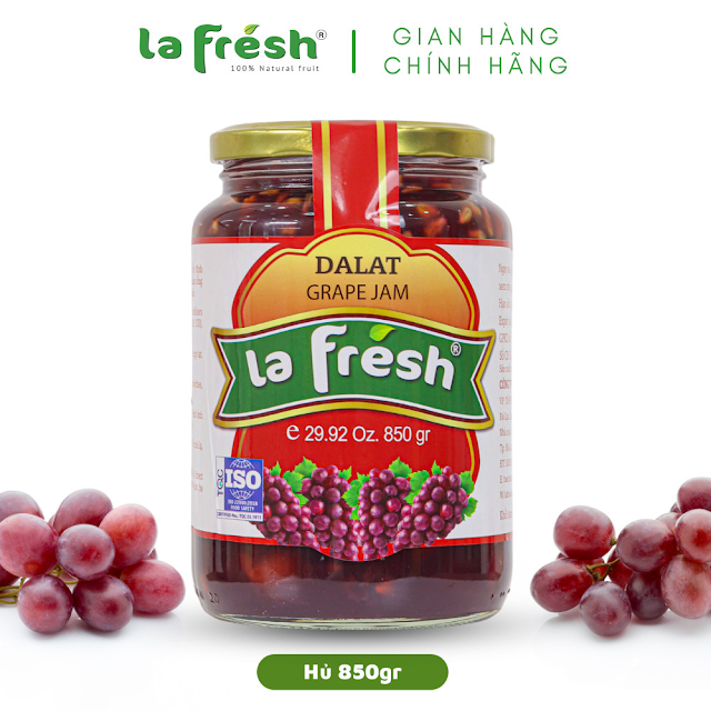 Mứt Nho Lafresh - Hủ 850gr